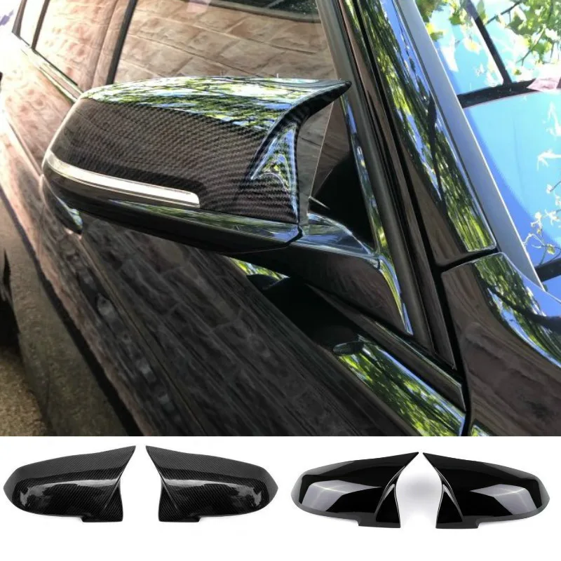 For BMW 1 2 3 4 Series F20 F30 F31 F32 F36 2012 - UP 320i 328i 330d 335i M3 M4 Look Replacement style Carbon Fiber Mirror Cover