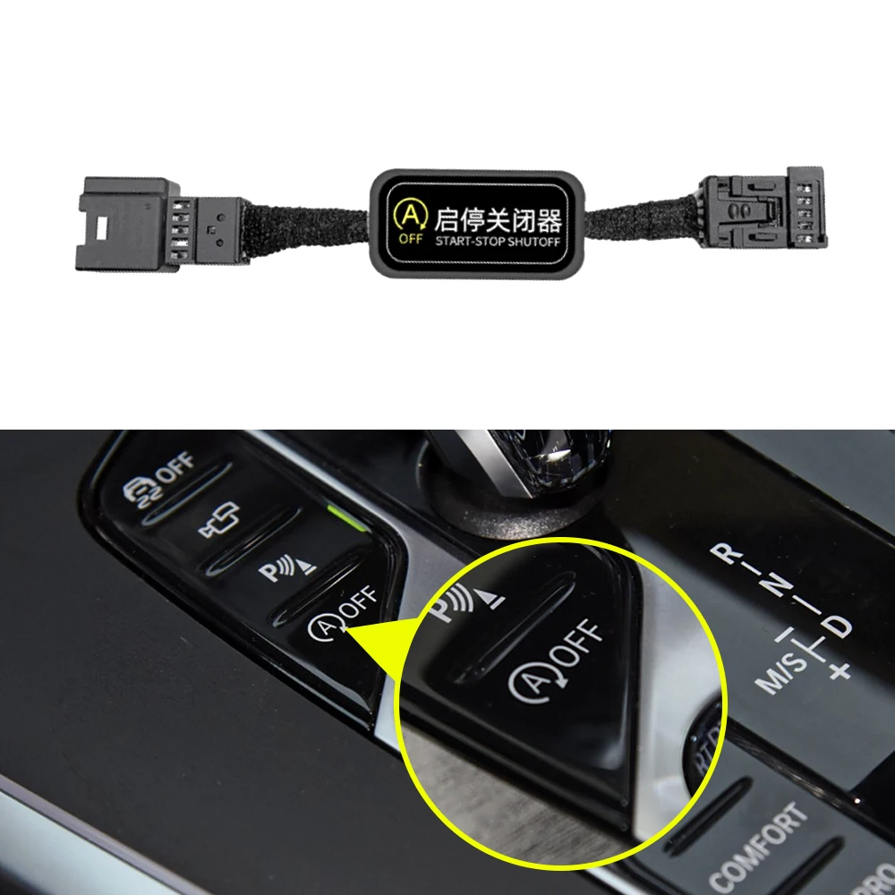 

For BMW X7 (G07) 2019-2022 Car Auto Start & Stop Canceller Automatic Stop Start Engine Eliminator Device Plug Disable Cable