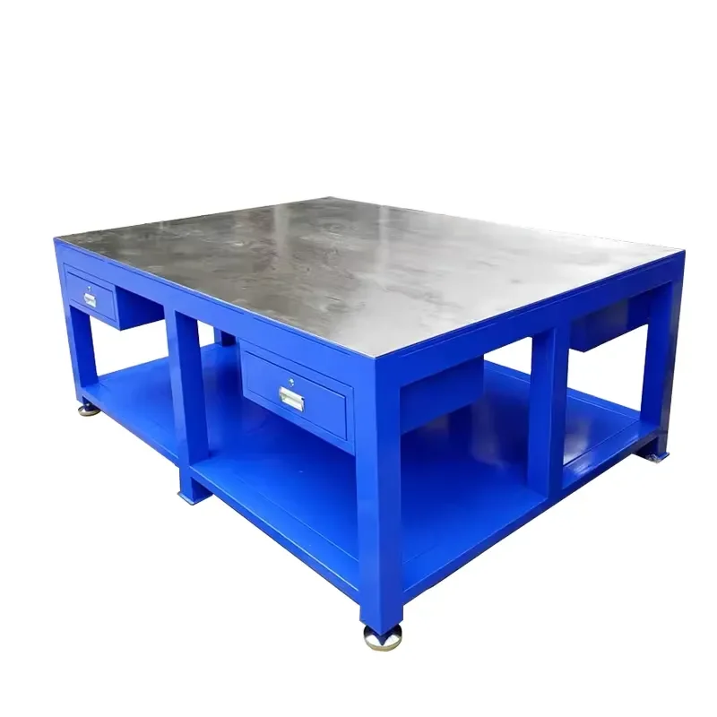 Workshop Heavy Bench Industrial Heavy Steel Plate Welding Work Table