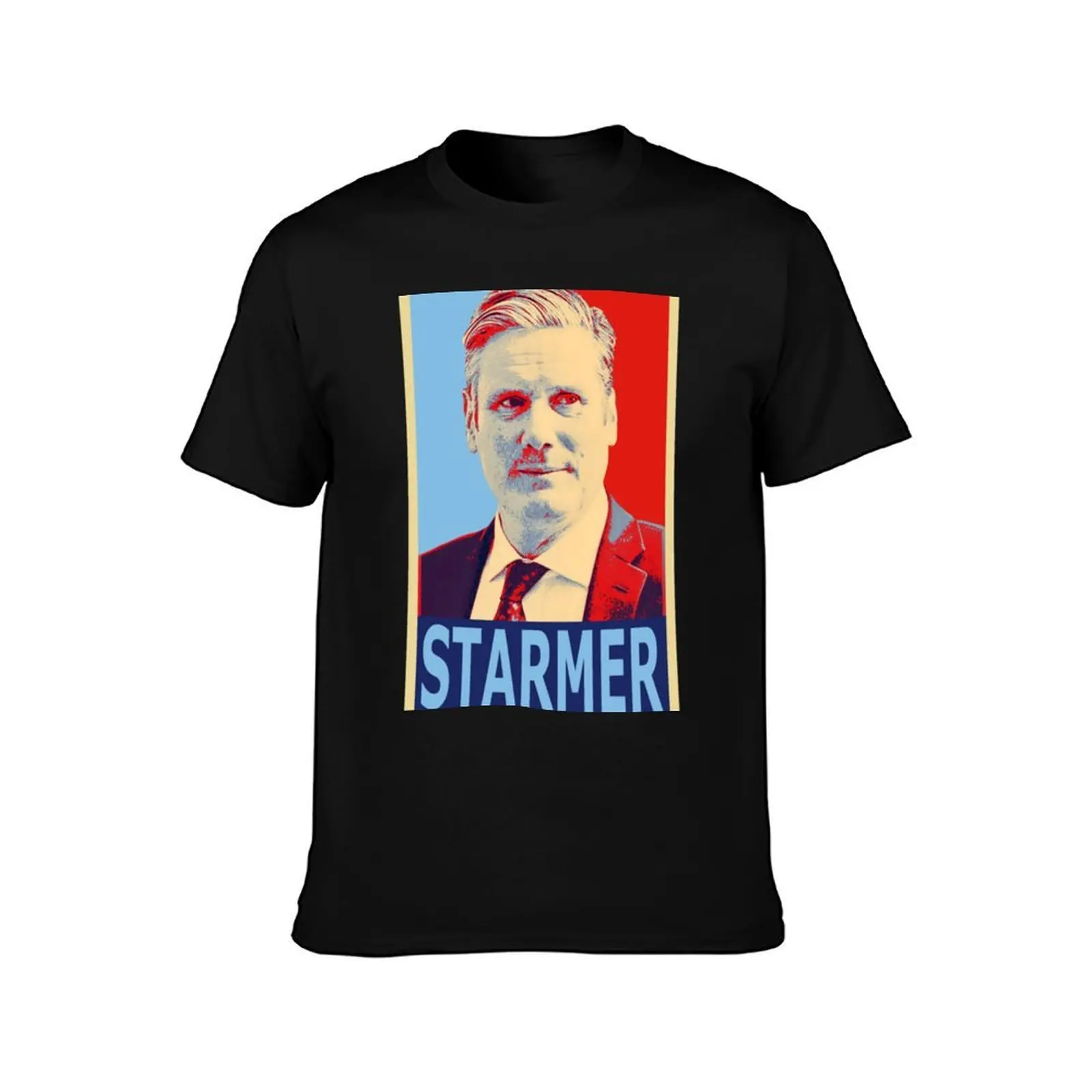 Keir Starmer - Labour art T-Shirt Mechanic Work Tee Shirt T-Shirt