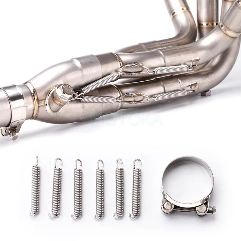 2010-2020 Motorcycle Exhaust Front Full System Z1000 Manifold  Slip-on Modified Silencer Titanium Alloy Muffler Header Collector