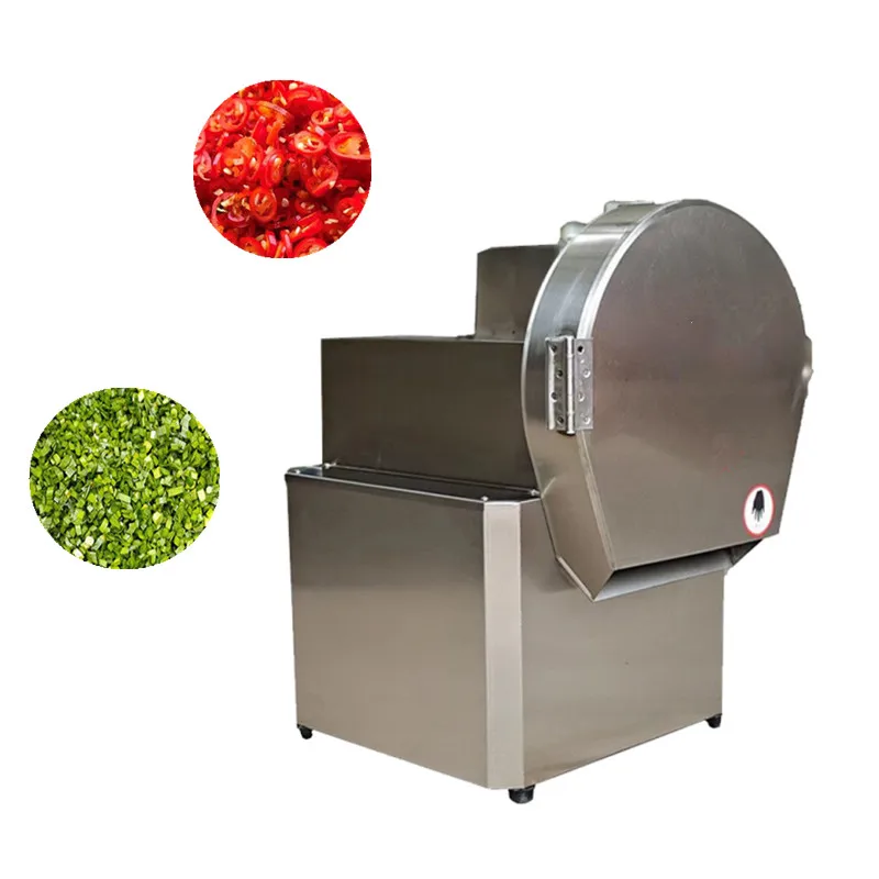 2-30mm Leaf Vegetable Pepper Celery Cut Slice Machine Vegetable Belt Slicer Cutter