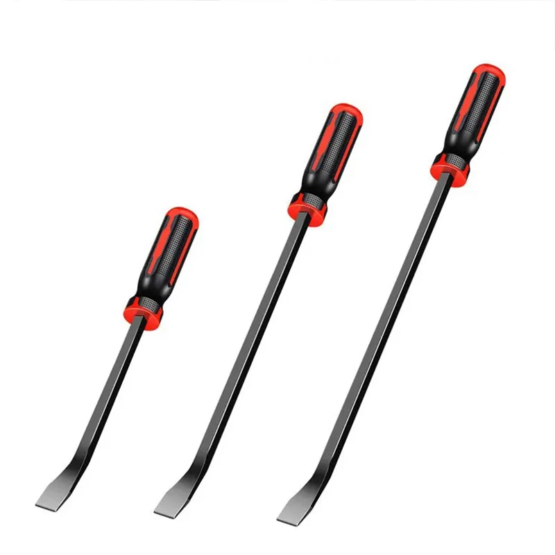 Barra de palanca para coche, palanca de alta resistencia, herramientas manuales de extracción CV-R, palanca de neumático largo multifunción de 8-24 pulgadas 30 °   Herramienta de reemplazo de neumáticos