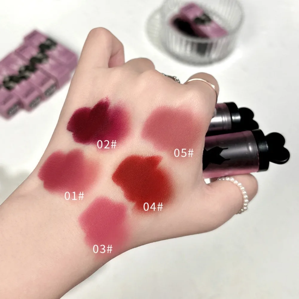 Antiaanbakbeker Matte Lippenstift Schattige Fluwelen Langdurige Make-Up Cosmetische Waterdichte Lipgloss Vrouwen