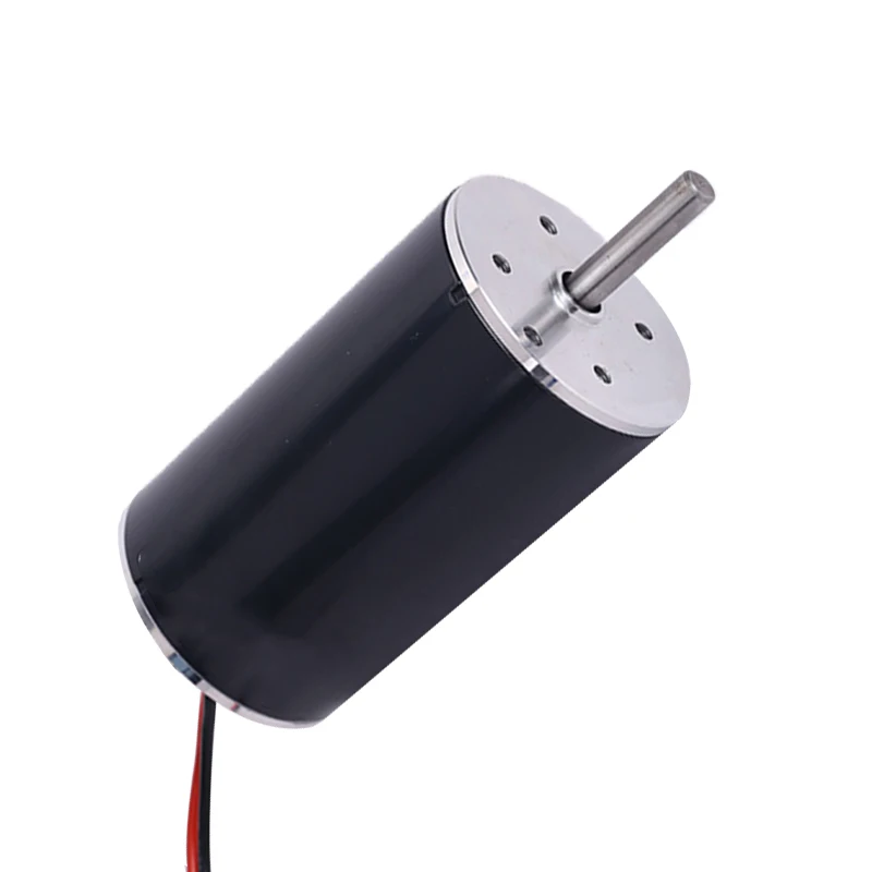 

70W 63mm 12V 24V 6000rpm High Speed Electrical Brushed Small DC Motor