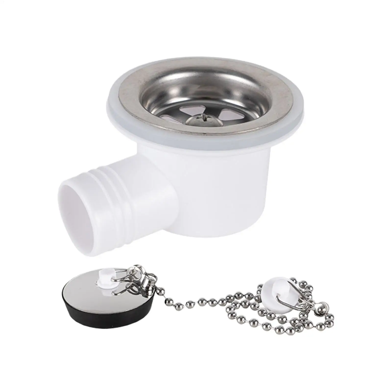 استنزاف مصفاة الفولاذ المقاوم للصدأ استبدال بالوعة قابس التصريف للمنزل المتنقل RV قارب المطبخ الحمام في الهواء الطلق التخييم رحلة الطريق