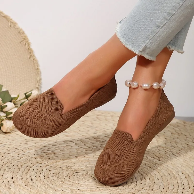 

2025 Simple High Quality Women's Wear-resistant Single Shoes Fashion New Shoes Platform Womens Sneakers Casual Shoes