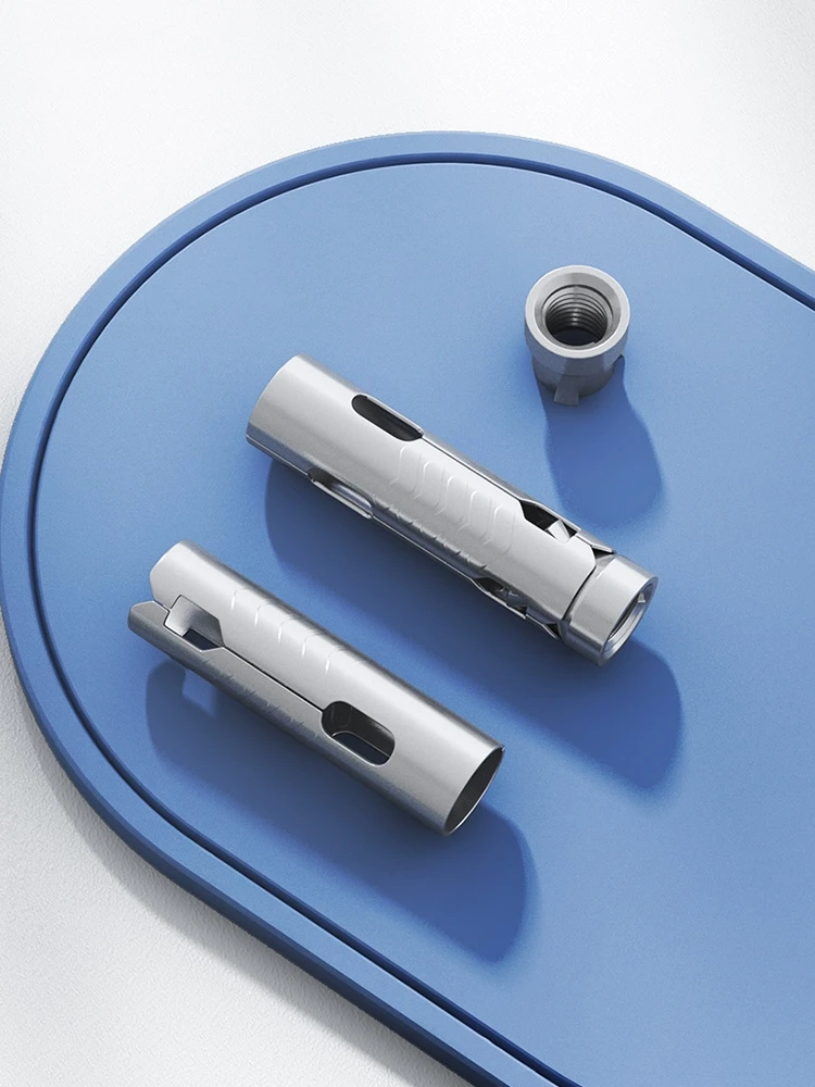 1 ~ 5 szt. M6 M8 M10 M12 ze stali nierdzewnej rura rybia łuska gekon wewnętrzna kołek rozporowy beton kotwica śruba rozprężna