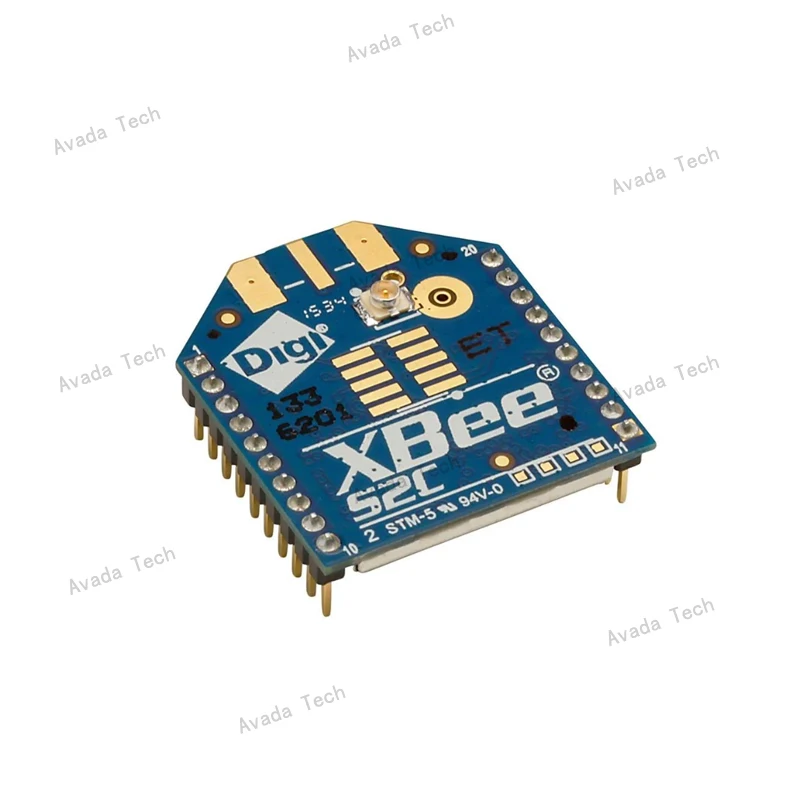 

Avada Tech XB24CZ7UIT-004 Zigbee Modules - 802.15.4 XBee ZB S2C TH U.FL Antenna