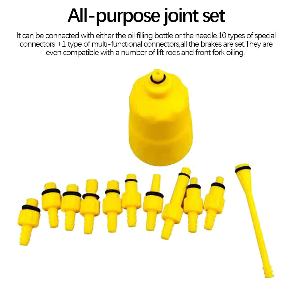 مجموعة واحدة من أدوات نزيف فرامل الدراجة الجبلية أداة نزيف سائل الفرامل المحمولة الفعالة لصيانة أداء الكبح الموثوق به #4