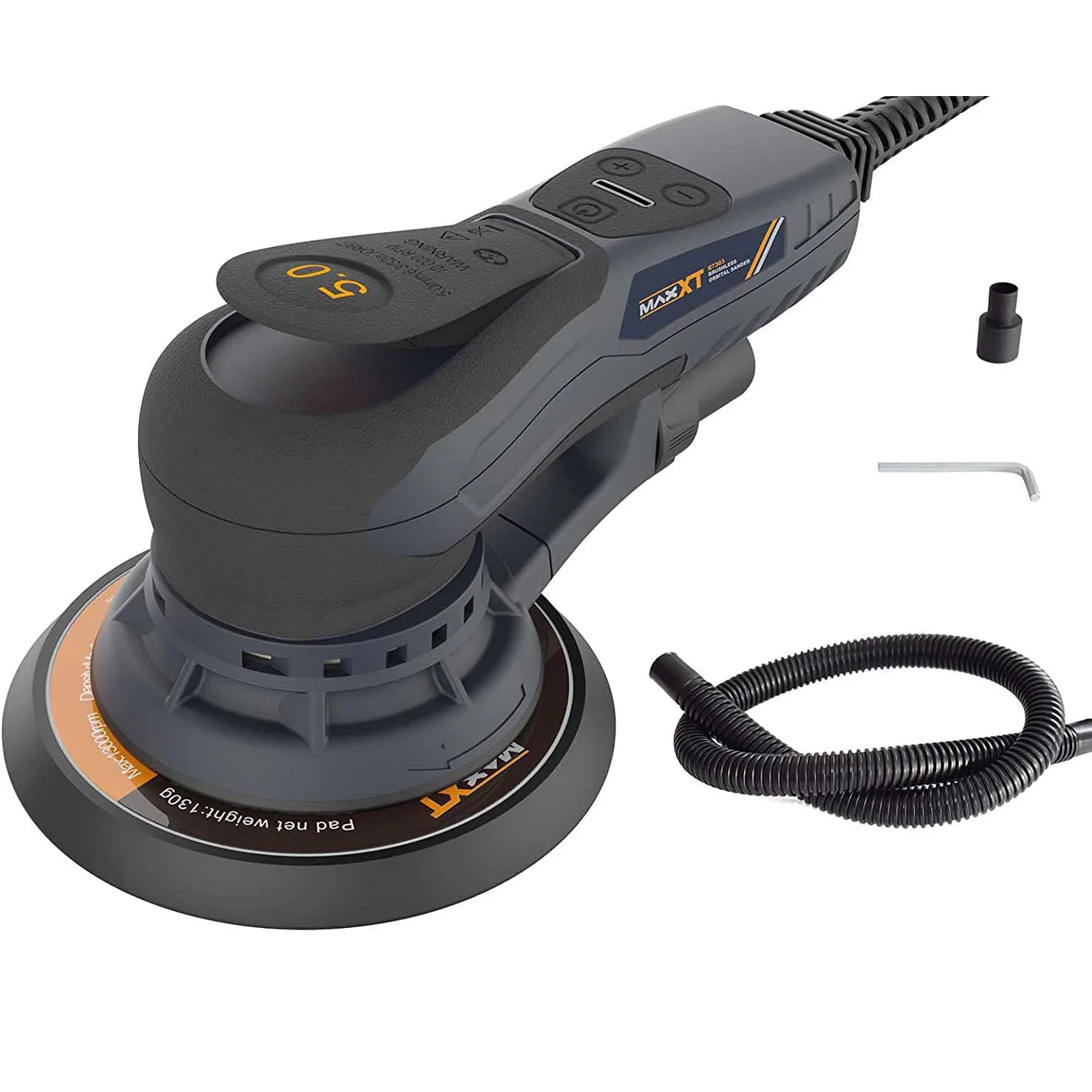 MAXXT 2.5mm/5.0mm Popular Design Random Electric Dust Free Brushless 220V Machine Sander Orbital