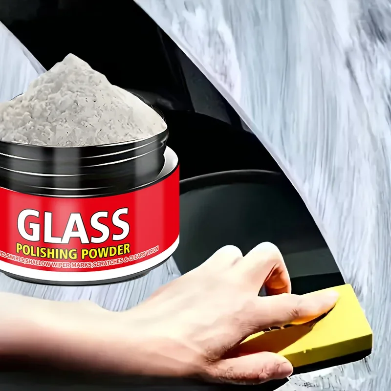 Multi-Purpose Automotive Polishing Powder for Glass Chrome Plating & More - Restoring And Shining Car Parts