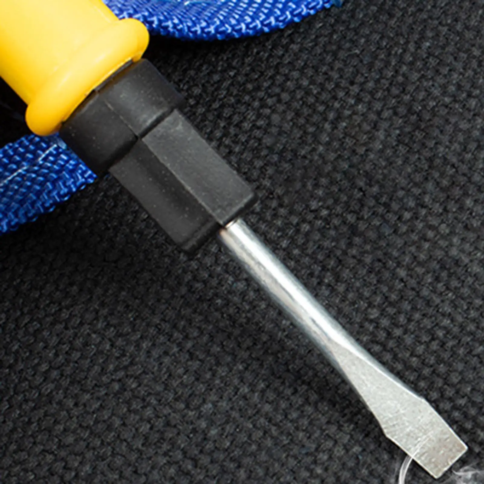 Durable Canvas Toolbag Waterproof Wear Resistant Electrician Pouch Large Storage Space Adjustable Strap Fixed Band Design for