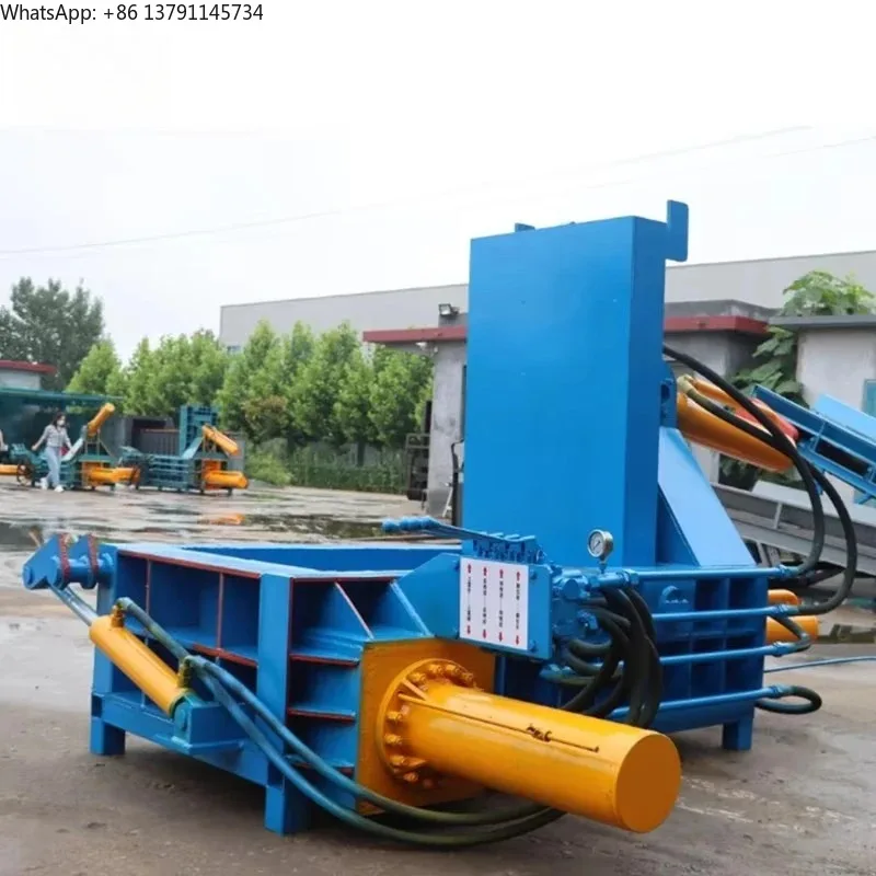 Customizable Hydraulic Scrap Metal Baler Machine for Iron Cans Press Metal Chip Packing Briquetting Equipment