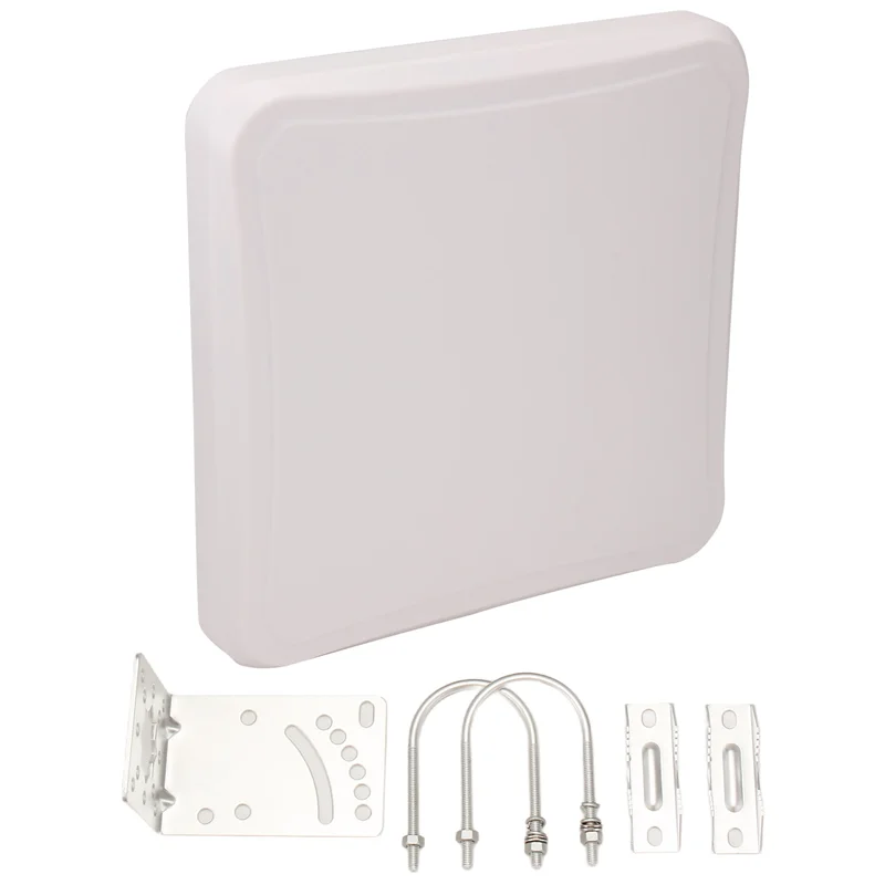 FEDI-N Female RFID Reader/Writer Antenna 868/915Mhz Mhz 10DB Circularly Polarized Lora Flat Panel Identification Antenna