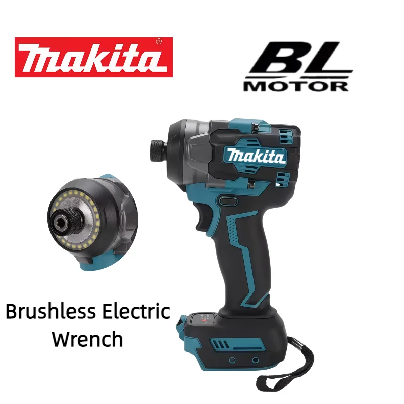 

Makita Driver Wrench High Concentricity Cordless Wrench 3500IPM High Torsion 550Nm Safe for Electrical Equipment Repair Tool