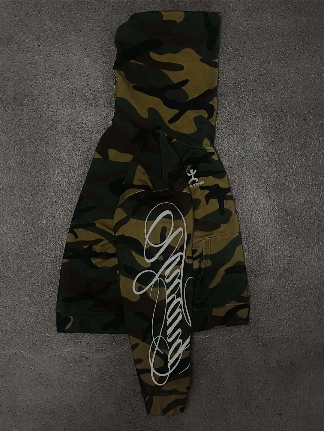 2026 Spring and Autumn New Unisex American Retro Ins Street Camouflage Zipper Hooded Sweatshirt, Printed Design Casual Hoodie