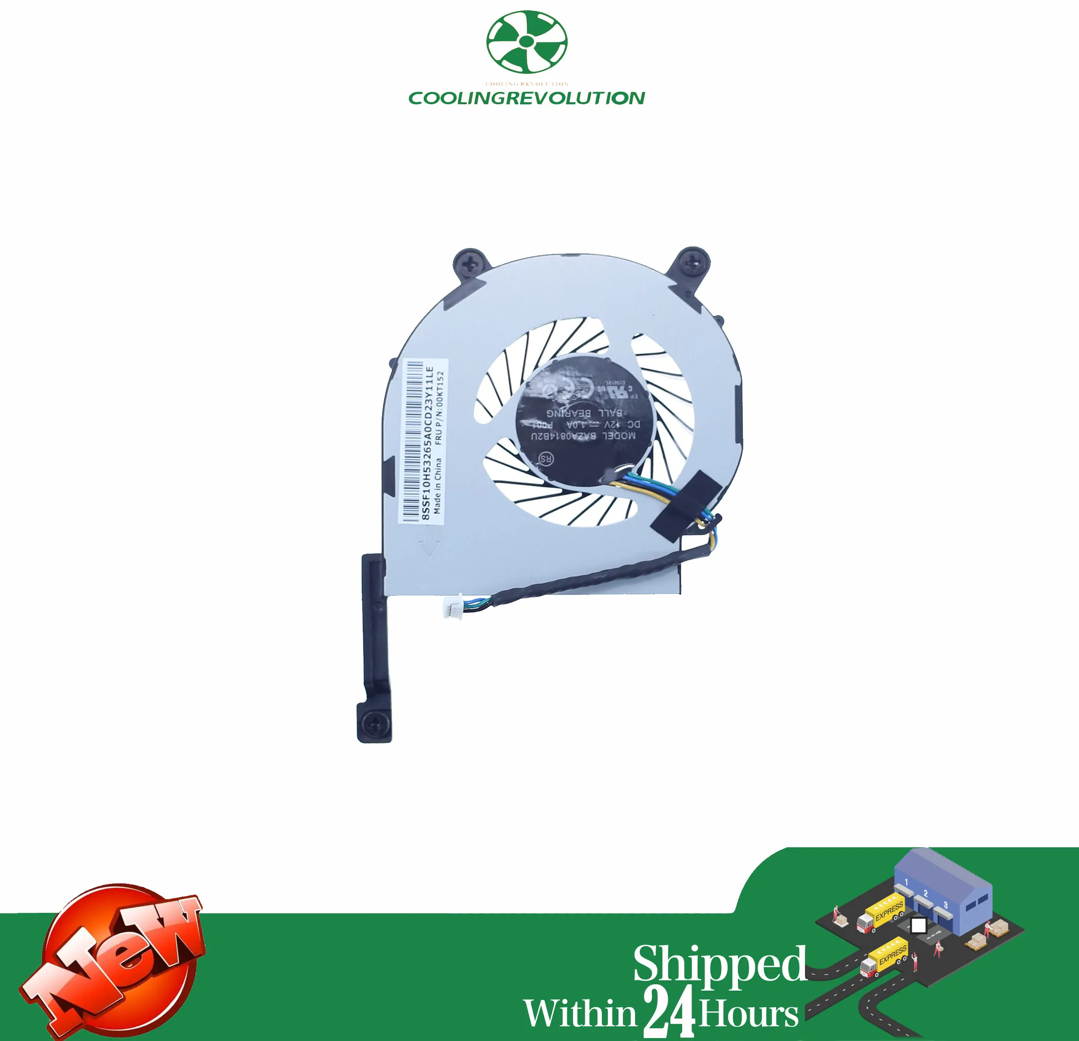 All-in-One Cooling Fan for Lenovo M900 M700 M715Q E50-05 BAZA0814B2U-P001 00KT152 SF10H53265