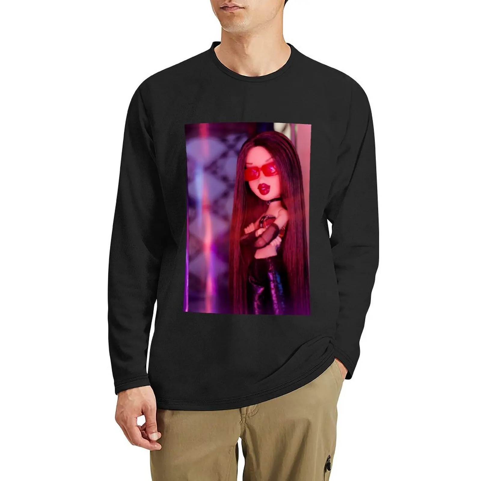 

Bratz Welcome to Hell Jade Long T-Shirt aesthetic clothes plain t-shirt plus size t shirts mens plain t shirts