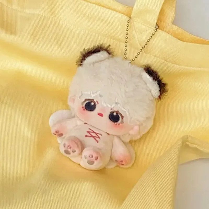 จํากัด 10 ซม.น่ารัก Mini Plush ตุ๊กตาของเล่นไม่มีคุณสมบัติ Kawaii สีขาวตุ๊กตาลูกสุนัขตุ๊กตาผ้าฝ้าย Plushies ตุ๊กตาของเล่นคอลเลกชันของขวัญ