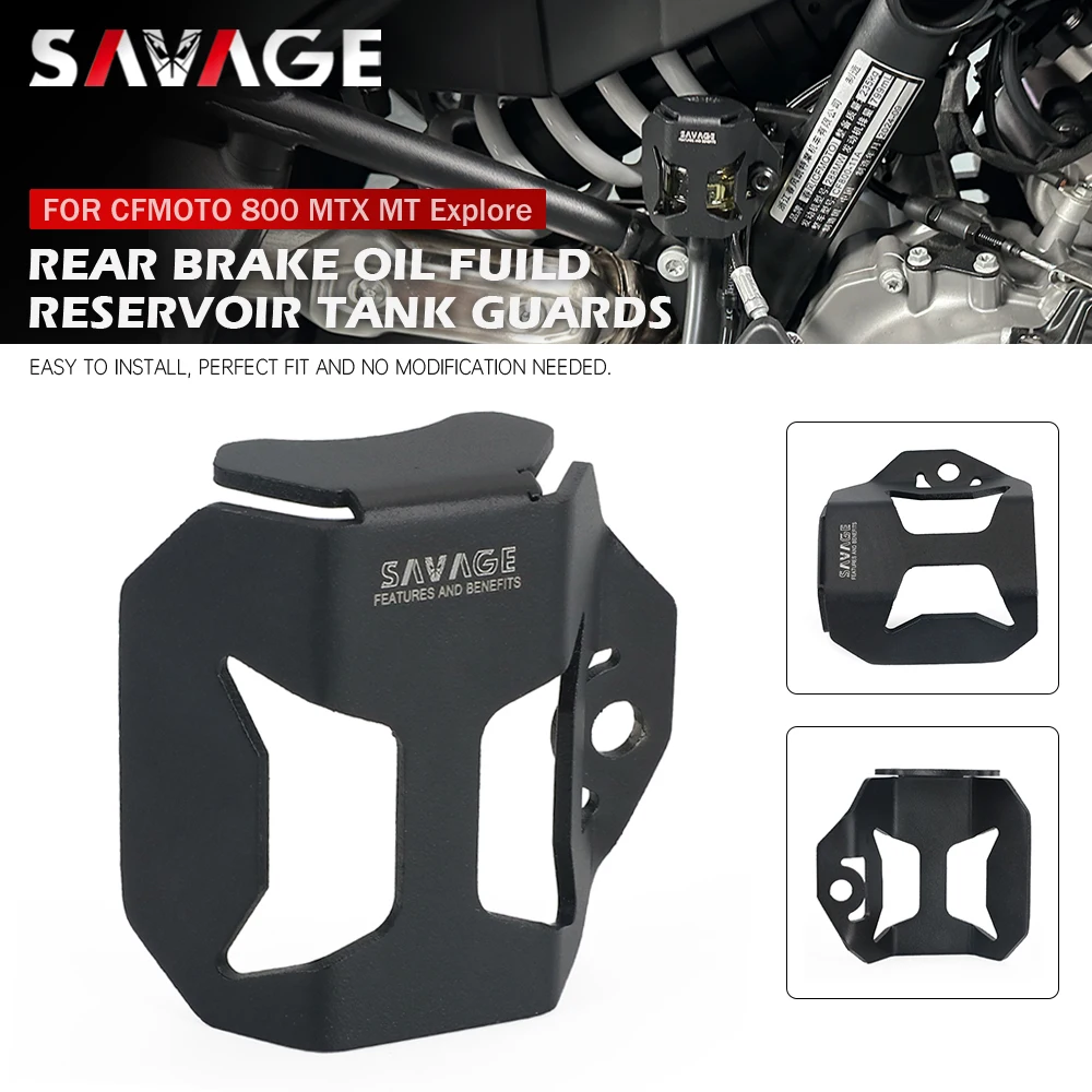 

Для CFMOTO 800MTX 800MT Исследуйте заднюю крышку резервуара тормозной жидкости, защита тормозного цилиндра мотоцикла IBEX 800E 800 E MT-X