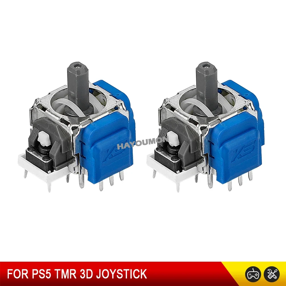2/10 Stück K-Silver TMR Elektromagnetischer Joystick für PS4 PS5 Xbox Series S X Controller Modul Magnetischer Sensor 3D Analog-Stick