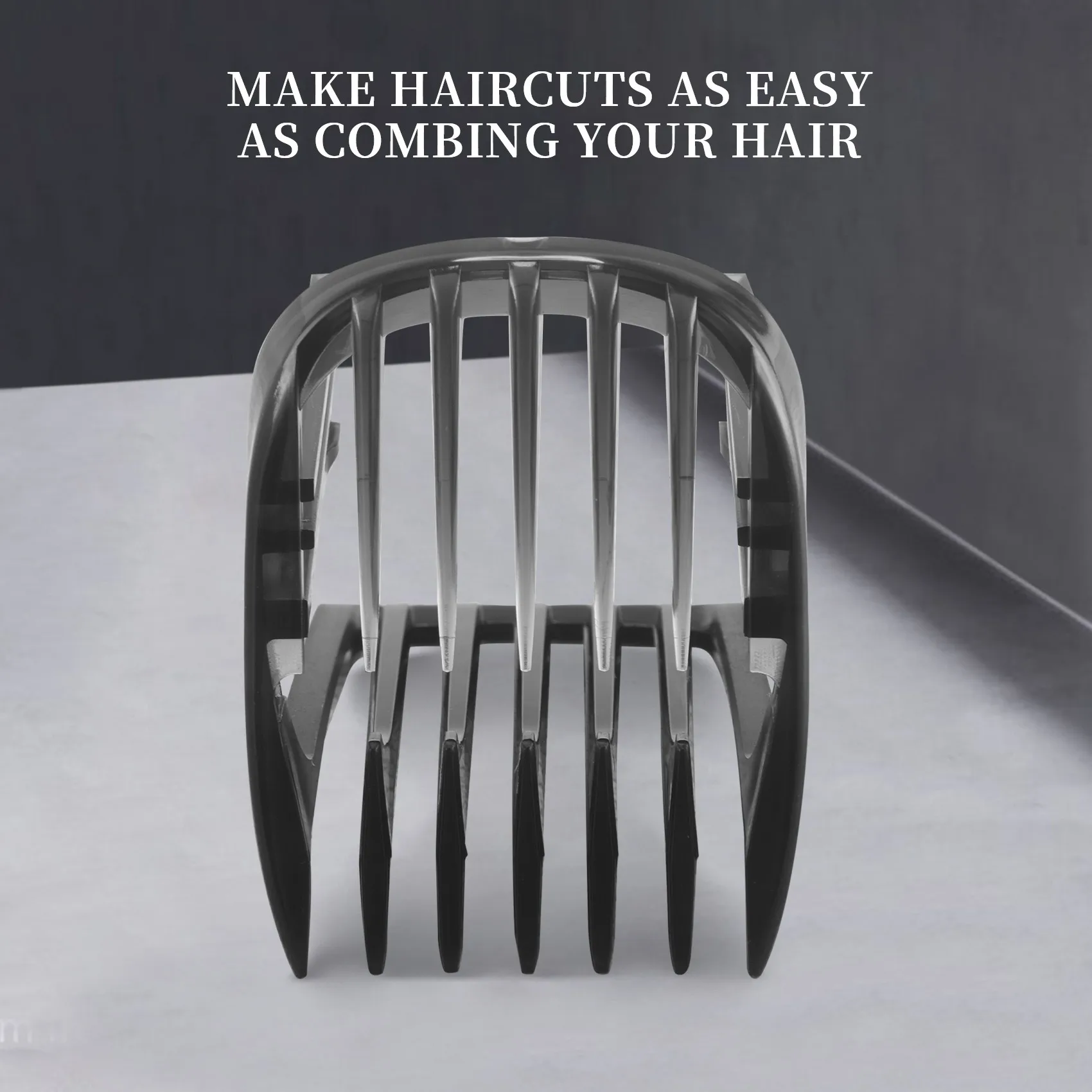 for Philips Hair Clipper HC3400 HC3410 HC3420 HC3422 HC3426 HC5410 HC5440 HC5447 HC5450/7452 Attachment Comb Black