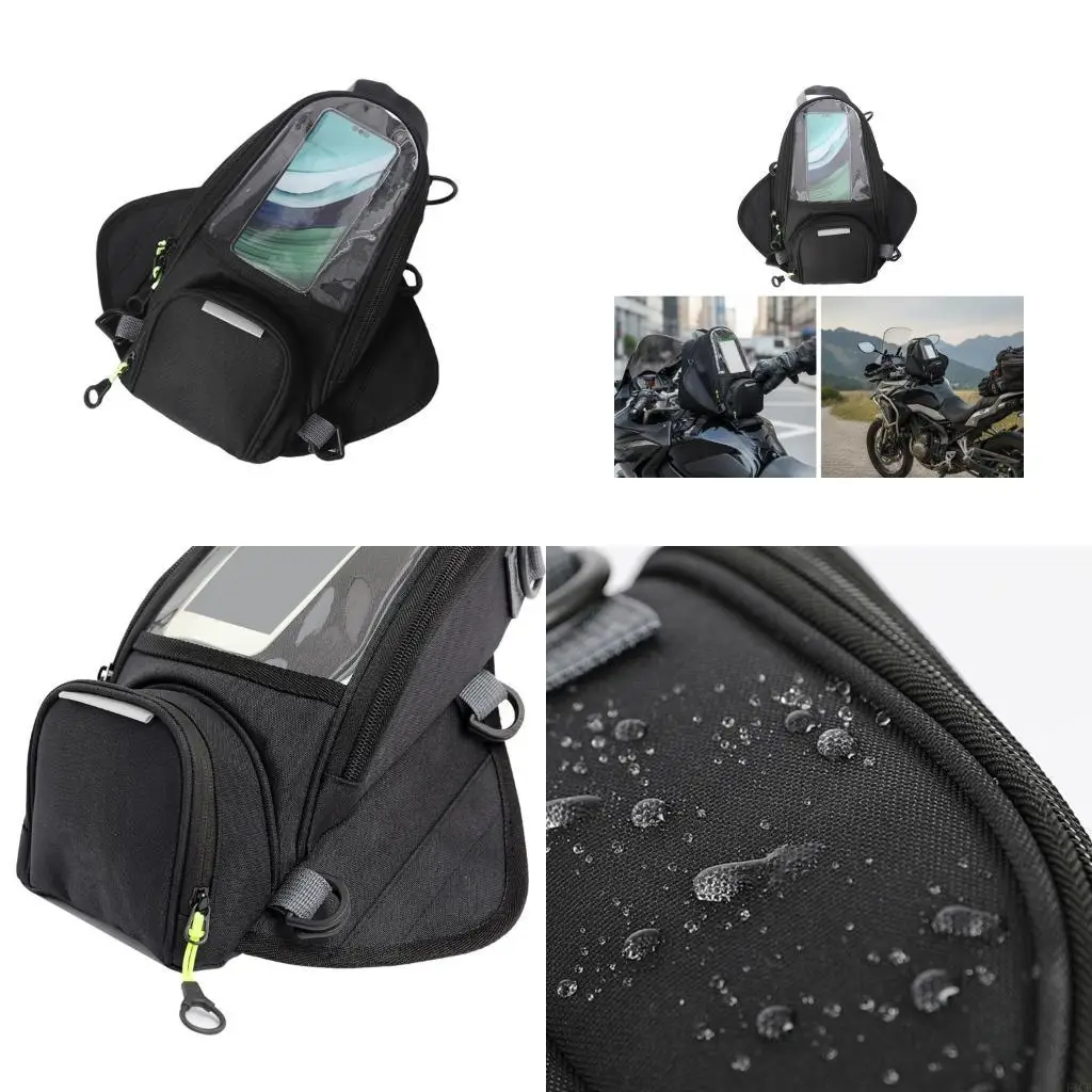 F1CF Multifunctional Motorcycle Bag Including Reflective Edges And Quick Release Mounting System
