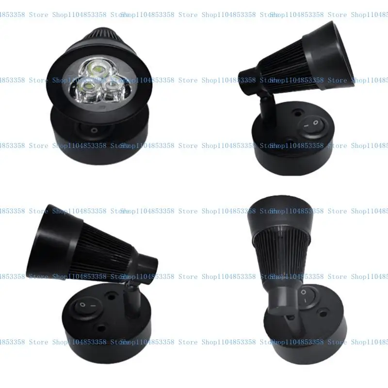 12V LED Reading Light RVs Reading Lamp with Switch 12V Swivels for Campers Boats Truck Trailer Bed