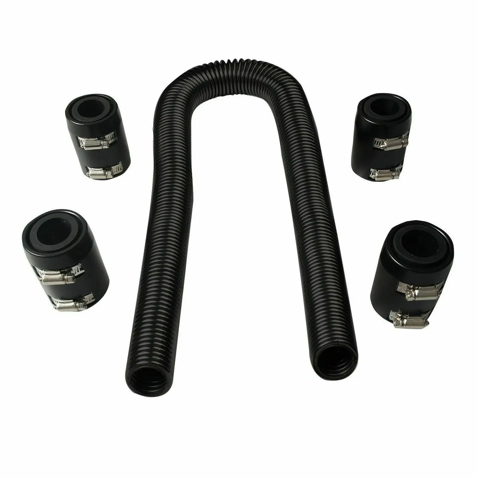 Automotive Retrofit Stainless Steel Radiator Hose Cooling Water Hose Kit 24 