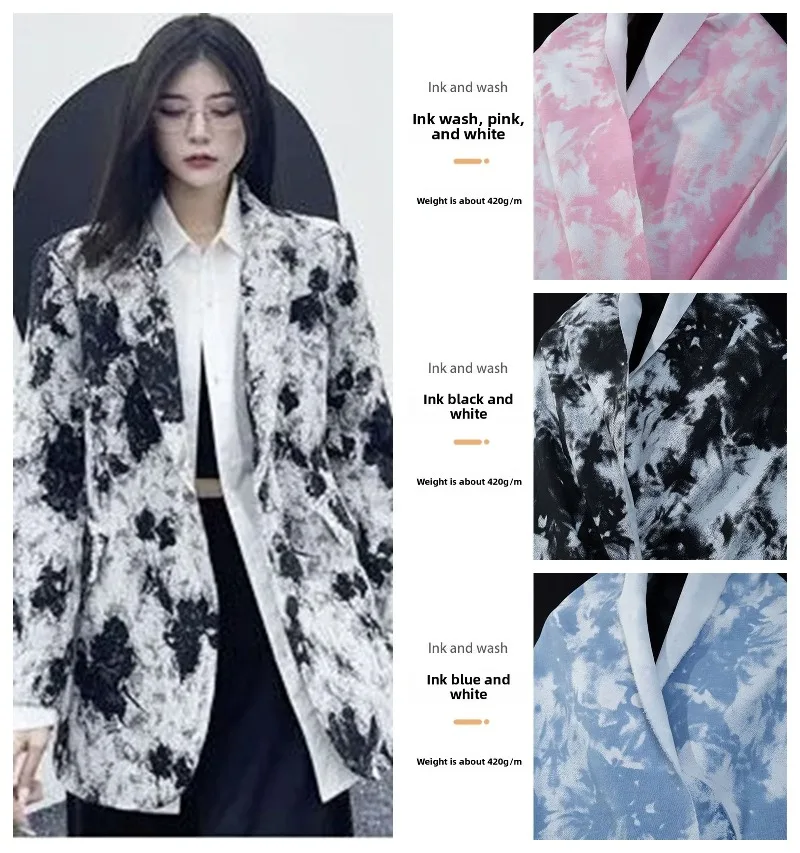 

Плотная джинсовая ткань с эффектом тай-дай в рулонах для пошива брюк, юбок, платьев, сумок, одежды, джинсовой одежды, с принтом, для самостоятельного изготовления