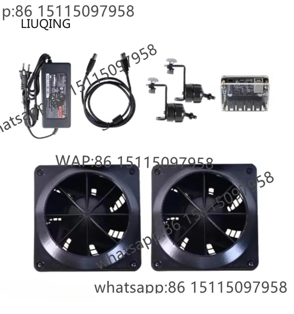 

Wind Simulator Kit 8m/s High Speed Low Decibel Racing Fan SIMHUB Customizable Wind Speed USB plug & play for Racing Games