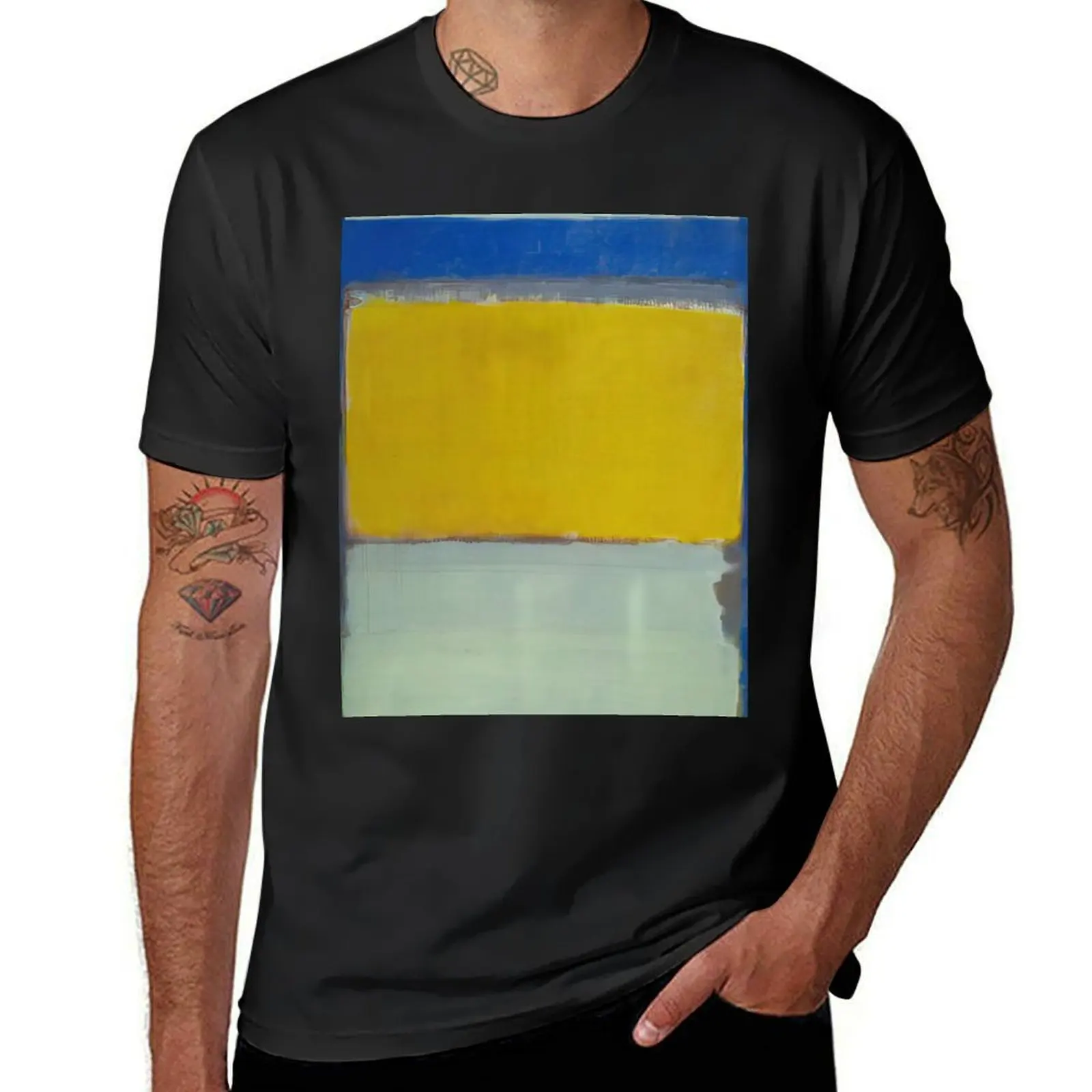 

Mark Rothko T-Shirt korean fashion sublime animal prinfor boys men clothes