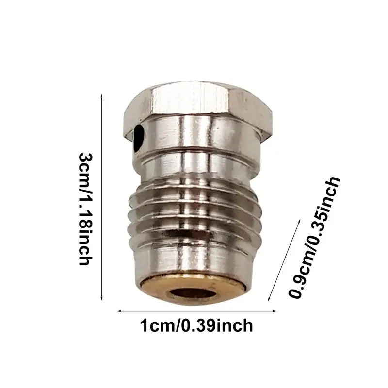 Paintball Air Tank Burst Disk ทองเหลืองถังวาล์ว Bursting Disc ความแข็งแรงสูง Disk Regulator วาล์วอุปกรณ์เสริมสําหรับ