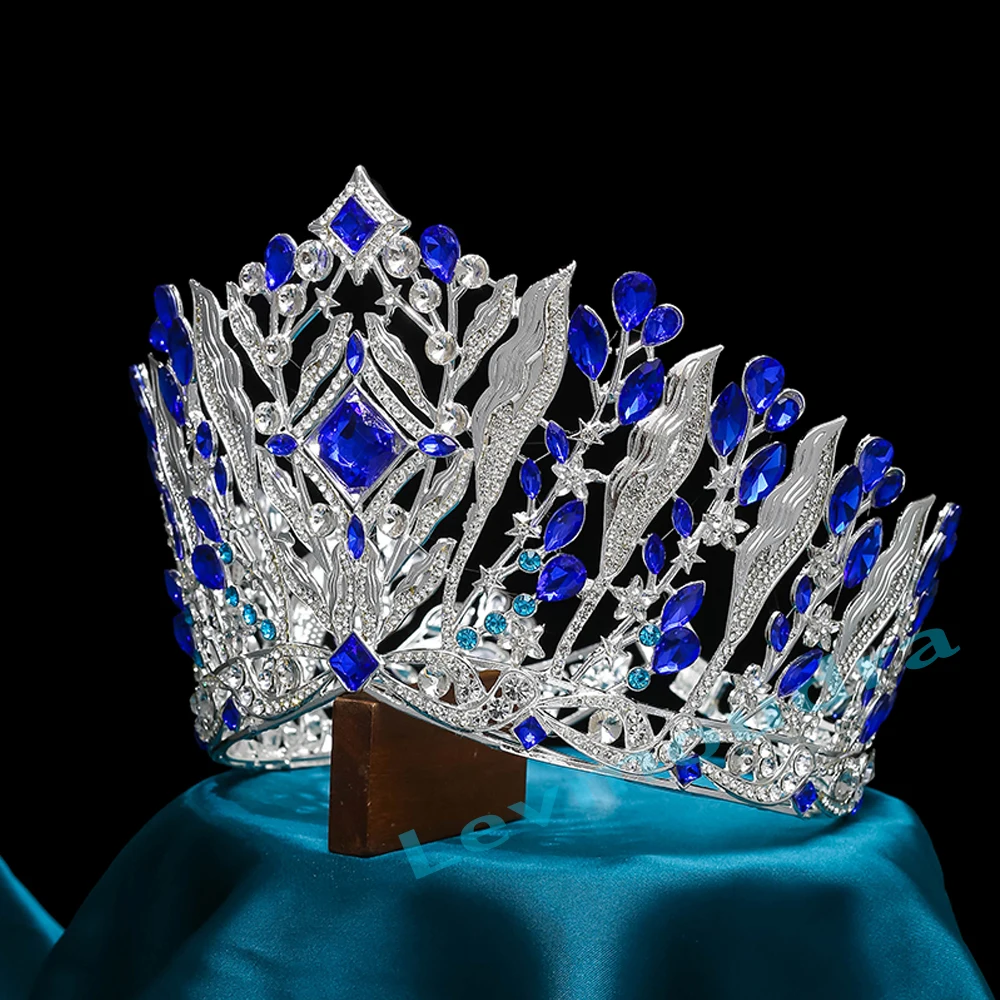 

Levmoudra Crystal Bride Wedding Tiara Crown for Women Elegant Royal Queen Crown Headband Pageant Crystal Princess Headpieces