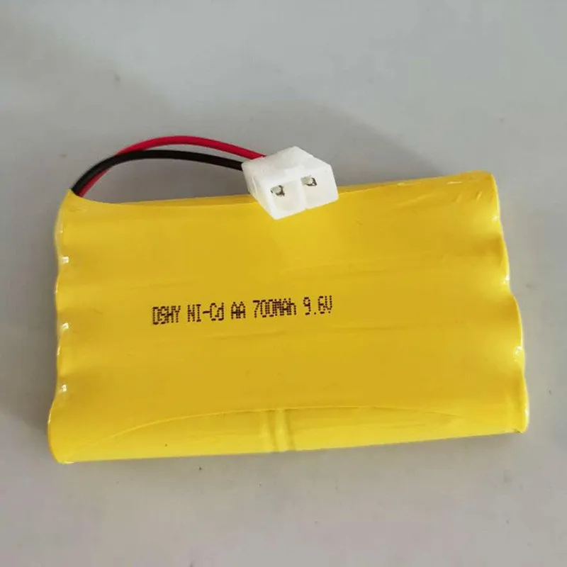 AA No.5 9.6V battery pack KET-2P connector electric toy remote control vehicle off-road vehicle charging battery pack accessorie