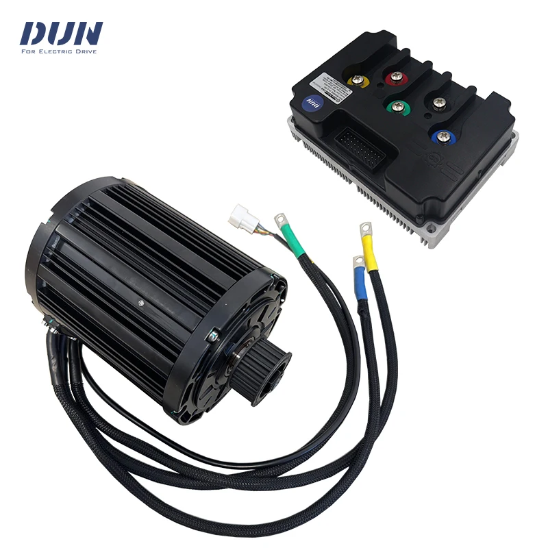 New QS138 6KW 100H Mid-Drive PMSM QS Motor with Fardriver Controller ND841000