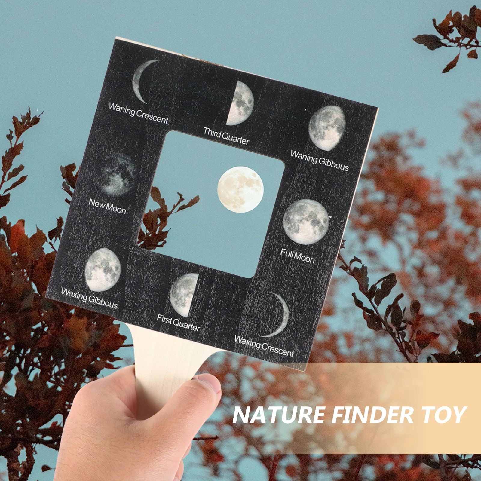 

Wooden Nature Guide Outdoor Exploration Tool Kids Learning Nature Identification Viewer For Observation Exploration