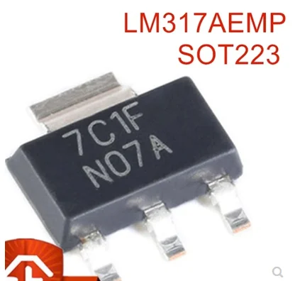 Novo LM317K LM317DCYR LM317DCY L3 LM317EMP LM317EMPX N01A LM317AEMPX N07A SOT-223, 1PC por lote