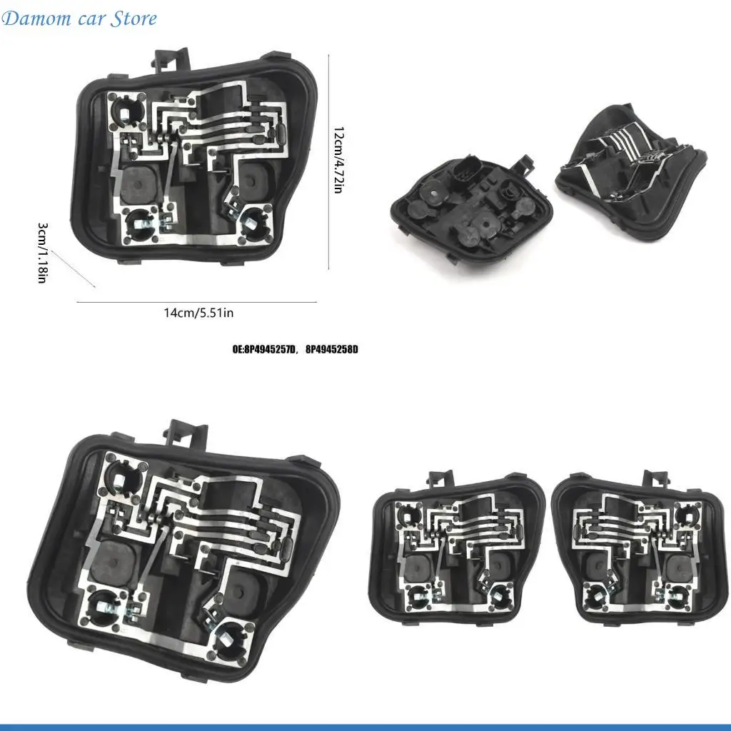 

A2UC Замена печатной платы заднего фонаря Автомобильные аксессуары Простая установка держатель задней лампы на 2009-2013 годы