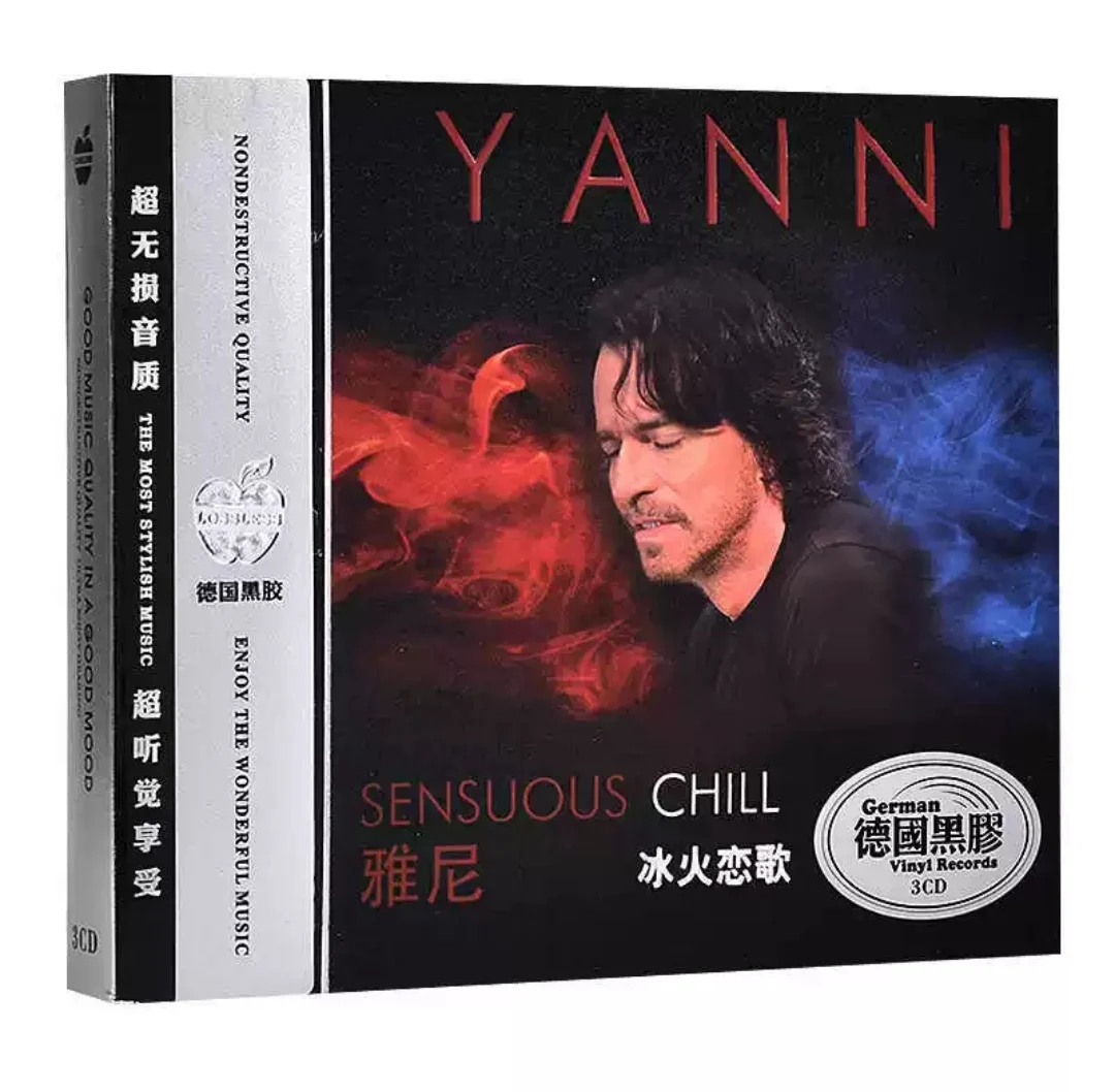 

3 CD Disc Pop Pure Music America Musician Composer Performer Classic Performance Famous Music Album Collection 12cm Vinyl Record