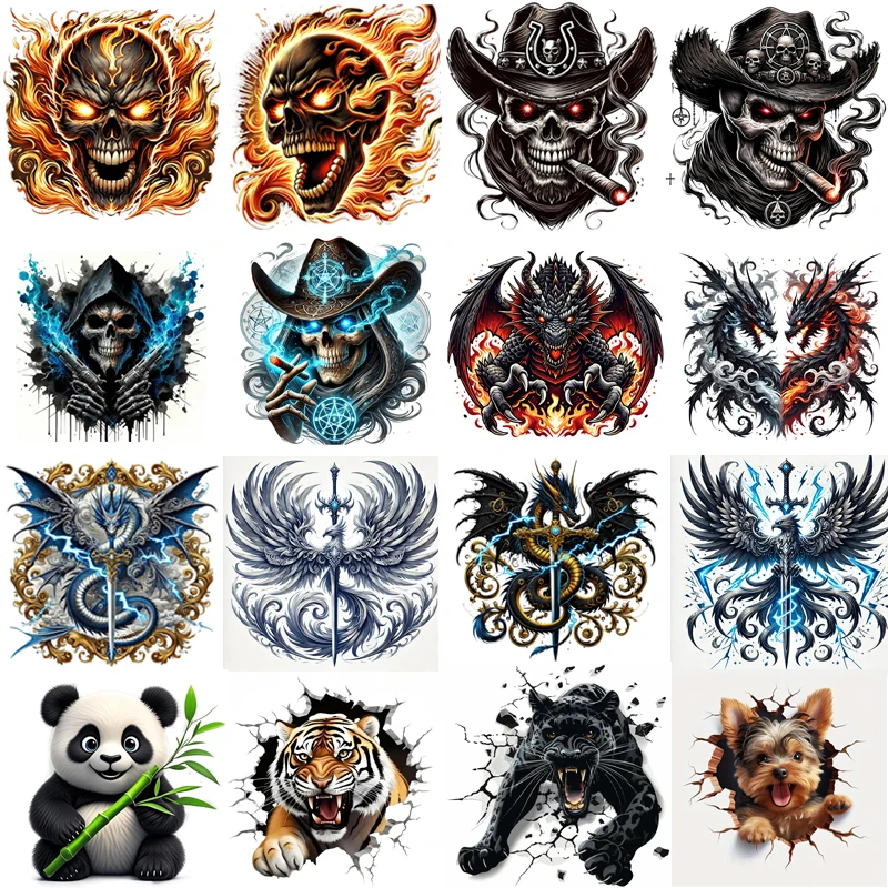 

1/3/5 Halloween Car Skeleton Mage Stickers Decorative Car Body Stickers Animal Pet Car Stickers accessories