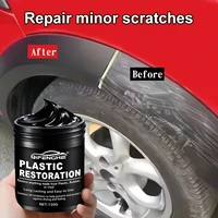 Car Plastic Restorer Polish Paste 150g - Tire, Interior & Bumper Shine & Protection, Long-Lasting Gloss, Automotive Plastic Care 4
