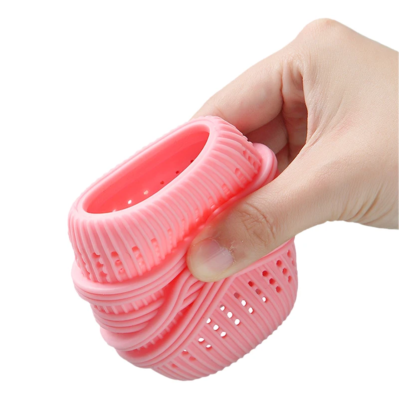 Magic Laundry Ball Silicone Reusable Clothes Hair Cleaning Tool Pet Hair Remover Washing Machine Cat Hair Catcher Laundry Ball