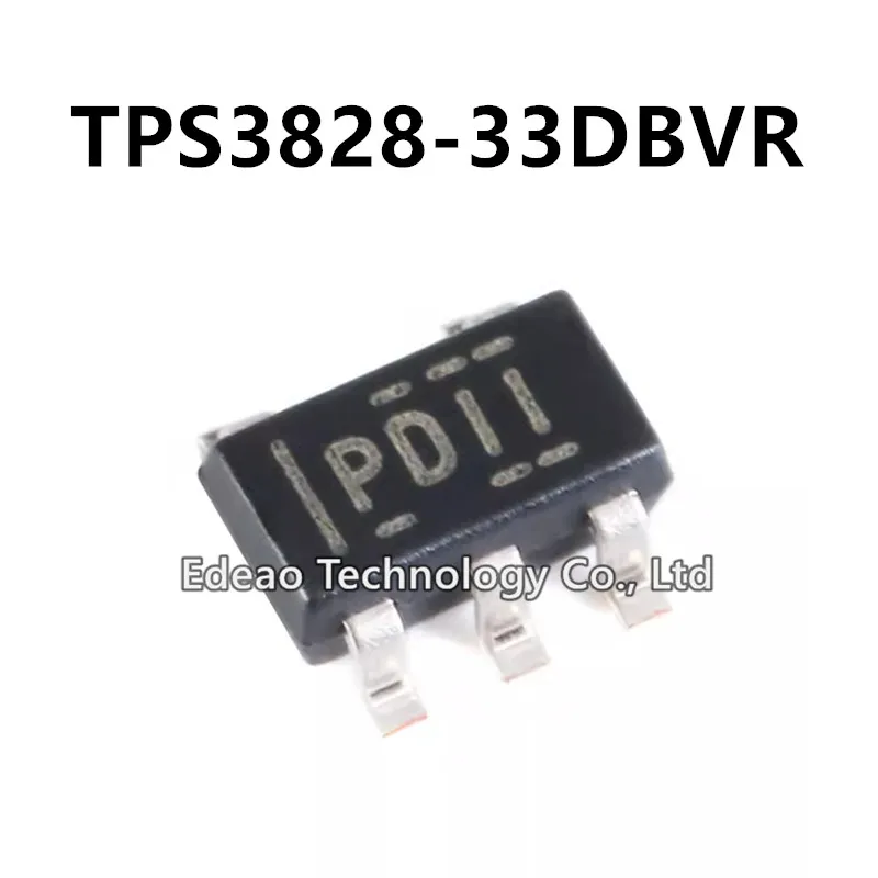 10~100Pcs/lot NEW TPS3828-33DBVR SOT23-5 TPS3828-33DBVT TPS3828-33 Marking:PDII PD11