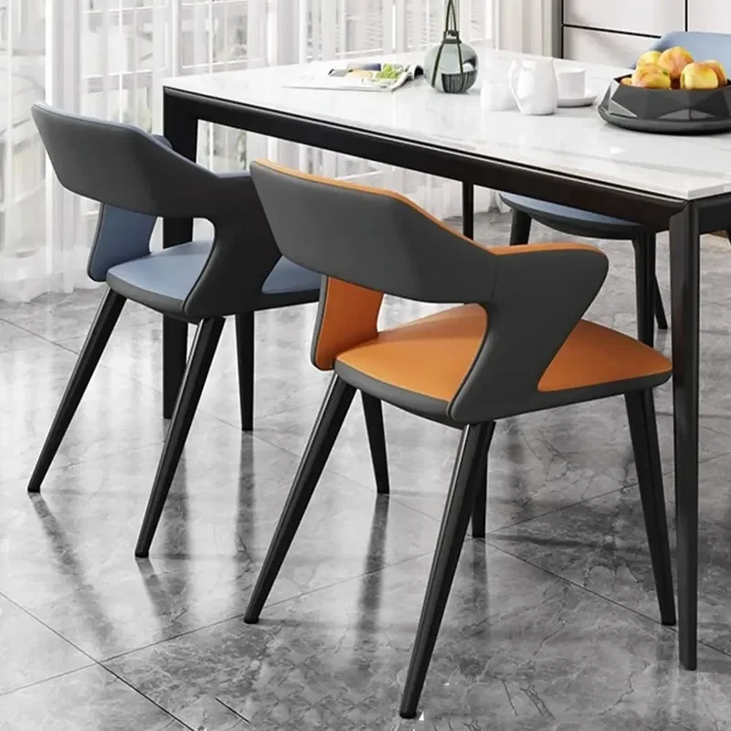 

Unique Apartment Dining Chairs Library Designer Indoor Chairs Nordic Luxury Cadeiras De Jantar Home Furnitures