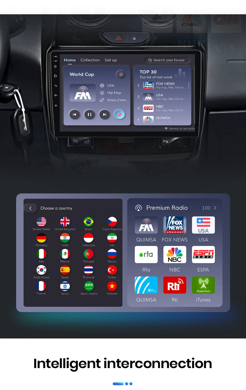 Junsun Autoradio für Renault Duster D 2015-2020 und Lada Largus 2021 mit CarPlay, Android Auto, FM, RDS, DSP, BT, GPS-Navigation, Lenkradfernbedienung, HD IPS Touchscreen, Plug & Play Multimedia-Player, Freisprechfunktion, Original-Autostil-Haupteinheit – Detail 11