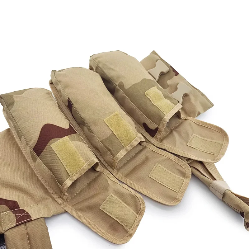 Hunting Tactical Chest Rig Chest Hanging Vest Sansha camo 1000D High-strength Polyester Fabric