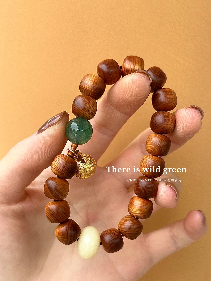 

Design High-Oil Chenhua Yabei Old Beads Wenwan Bracelet Buddha