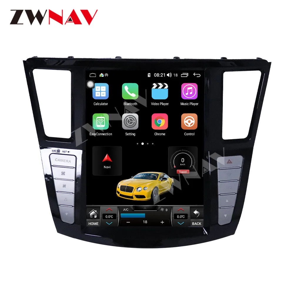 15.8 "HD شاشة تعمل باللمس لإنفينيتي QX60 2014-2019 أندرويد 13 نظام تحديد المواقع والملاحة 4G واي فاي Carplay سيارة مشغل وسائط متعددة رئيس وحدة السيارات